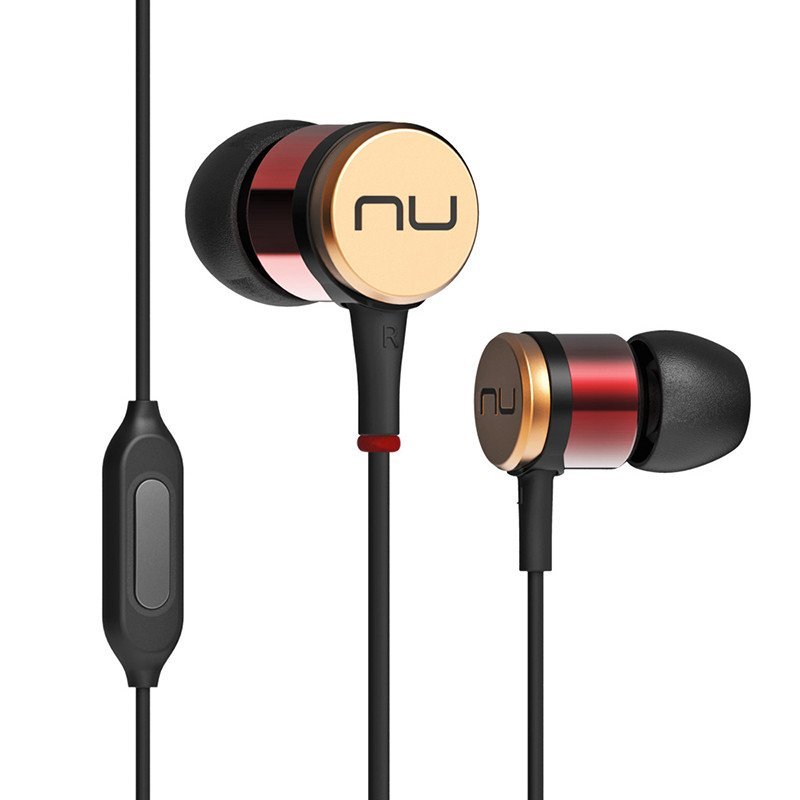 NuForce NE730M 新智 NE-730 耳机入耳式 重低音 手机电脑通用 红色