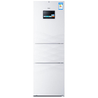 海尔(Haier)251升三门冰箱 智能交互 干湿分储 电脑控温节能低音 电冰箱BCD-251WDCPU1