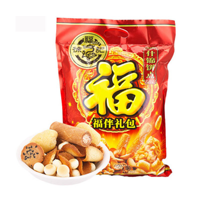 徐福记 什锦饼点(福伴礼包)636饼点550g