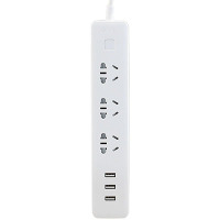 公牛GN-B303U全长1.8米智能USB充电微动电子轻触开关双极驱动带安全儿童门