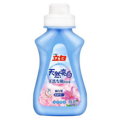 立白 天然亮白手洗专用洗衣液薰衣草香80g/瓶