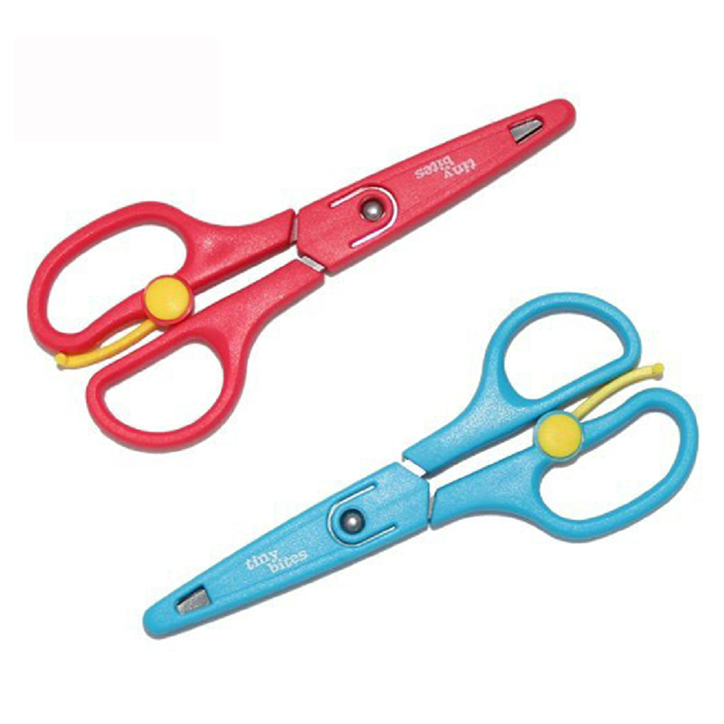 [苏宁自营]Tiny Bites TB200 美国进口辅食剪刀不锈钢儿童食物剪刀婴儿宝宝辅食剪