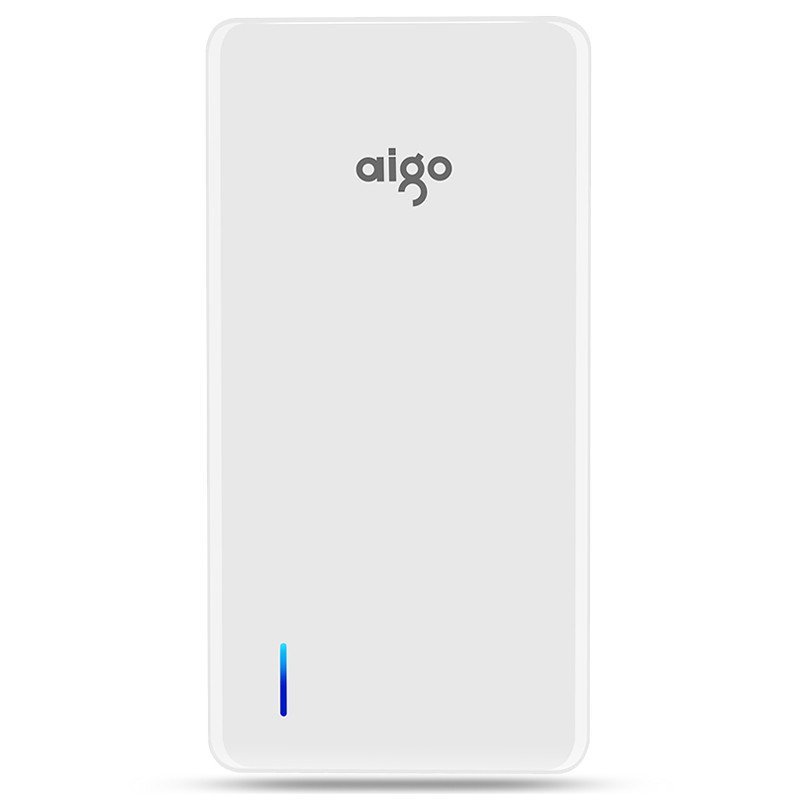 aigo 移动电源TD200 20000mAh 白色灰边