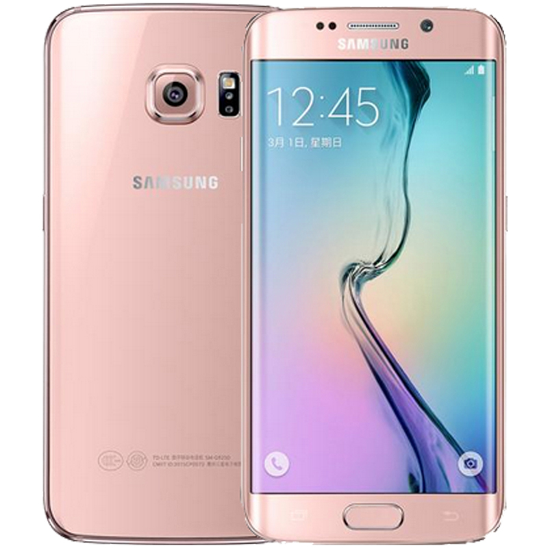 [领券减200,到手价2699]三星 Galaxy S6 edge+(G9280)4GB+32GB版 樱粉金 双卡双待