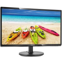飞利浦(PHILIPS)226V6QSB6 21.5英寸 AH-IPS面板 超窄边 不闪屏 电脑显示器 显示屏
