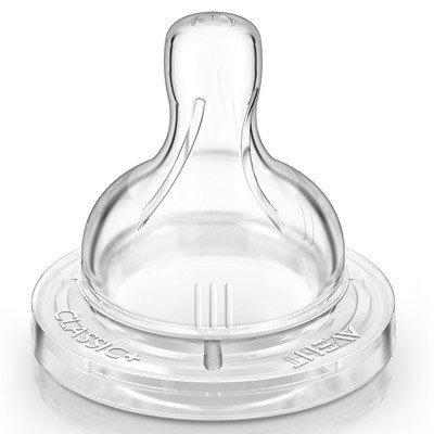 飞利浦 AVENT 新安怡经典系列可调速奶嘴对装 SCF635/22 英国原装进口