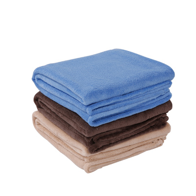 凯诗风尚(CHARSON) 柔软舒适珊瑚绒毯 毛毯 四季常用 一毯多用 发货颜色随机