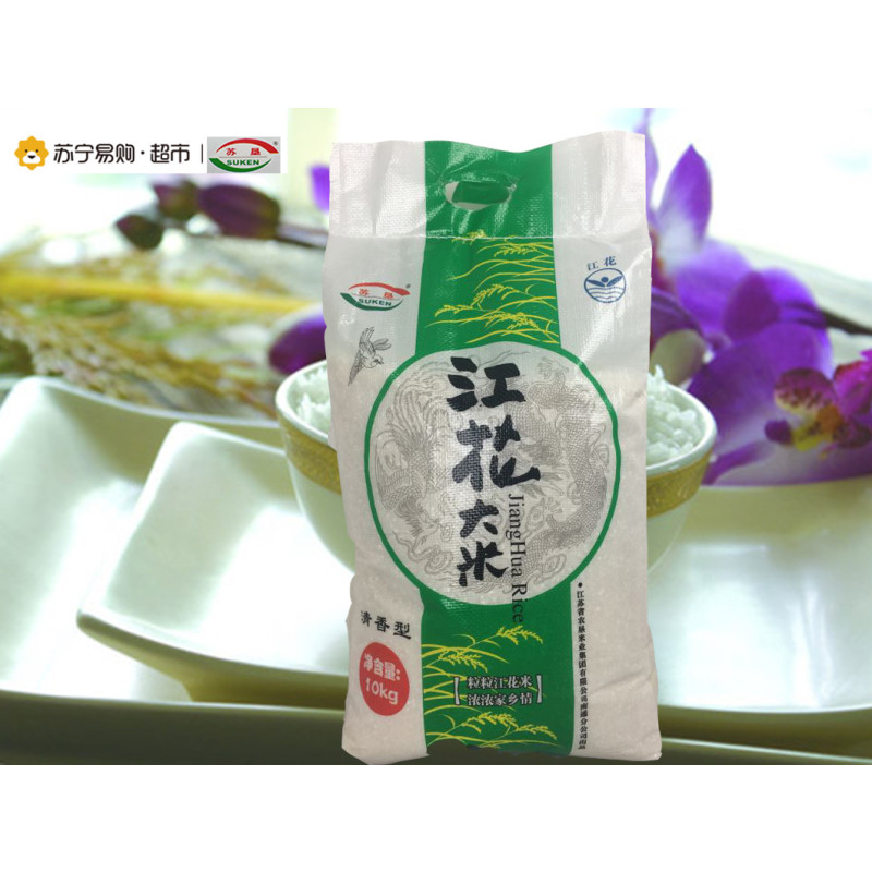 苏垦江花大米袋装10kg