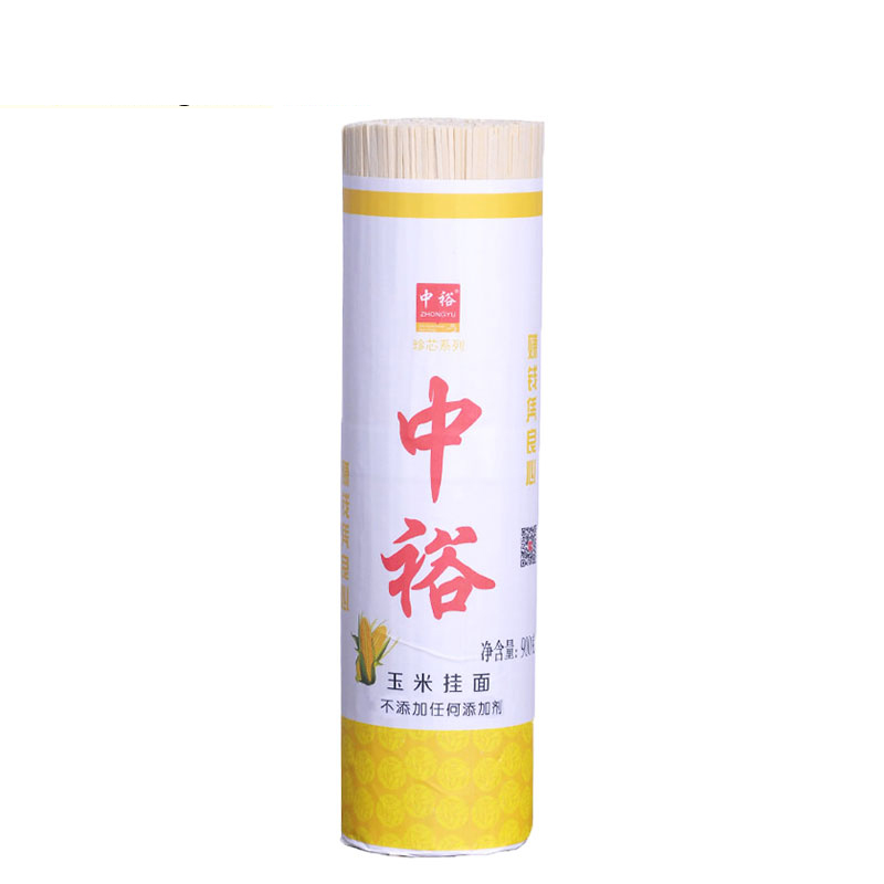 中裕(ZHONGYU)玉米挂面900g 口味面面条细面不混汤麦芯面易消化中裕出品