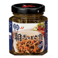 老骡子豆豉朝天小鱼240g台湾进口