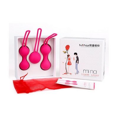 [苏宁超市]MizzZee谜姬- Mina缩阴球 三阶段凯格尔运动 恢复紧致收缩阴道哑铃 成人情趣用品