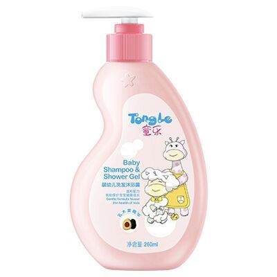 童乐乳木果精华婴幼儿洗发沐浴露 (二合一)260ml