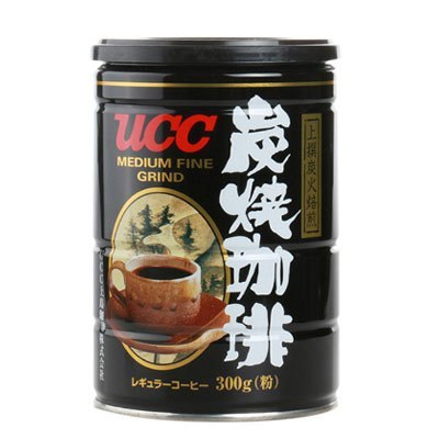 日本进口 UCC悠诗诗炭烧咖啡粉 300g