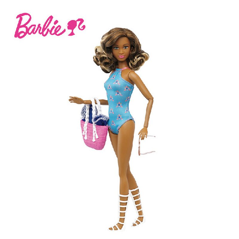 [苏宁红孩子]芭比CFN05/CJP97芭比度假套装多款娃娃女孩生日礼物玩具