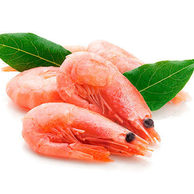 加拿大野生北极虾1.5kg 新鲜北极虾熟冻甜虾进口海鲜