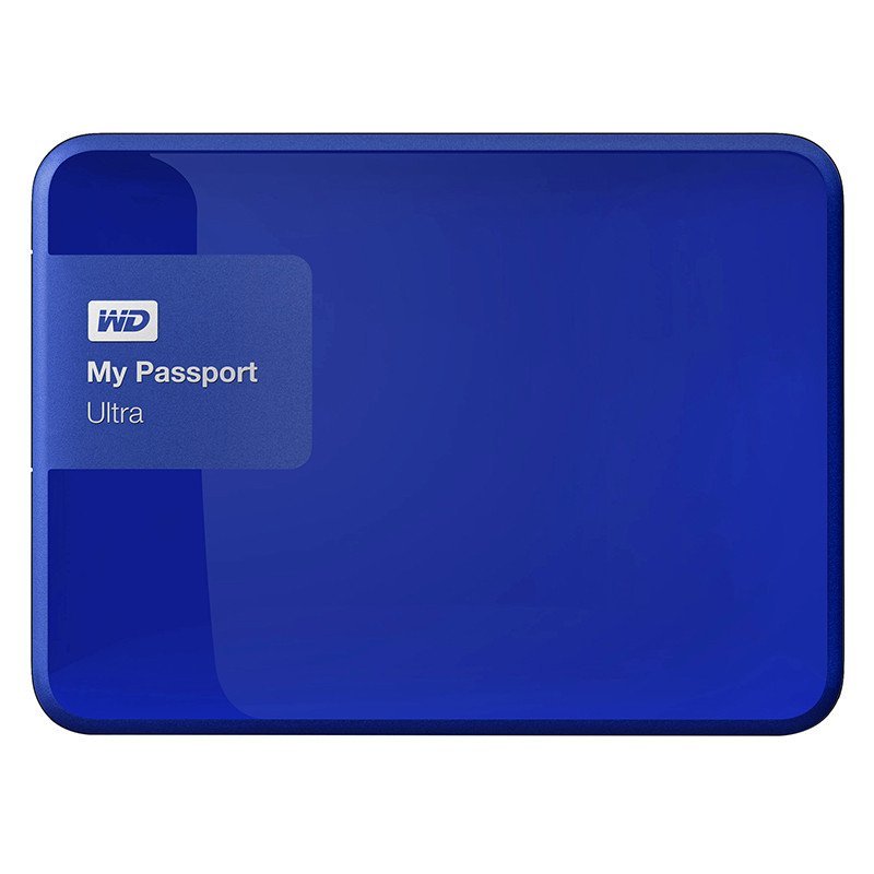 西部数据(WD)WDBBKD0020BBL-CESN 2TB USB3.0 移动硬盘 蓝色