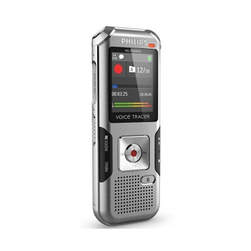 飞利浦(PHILIPS) DVT4000 原装韩国进口大彩屏PCM线性超清晰长时间录音笔