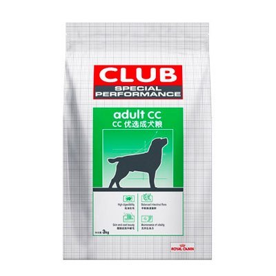 [苏宁易购超市]ROYALCANIN皇家狗粮CC优选成犬粮3kg