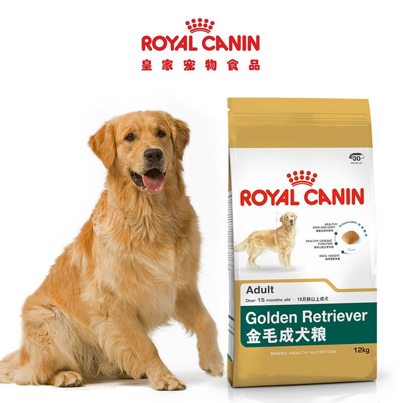 [苏宁易购超市]ROYALCANIN皇家狗粮GR25金毛成犬粮12kg