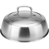 海尔(Haier) 26cm 优质不锈钢蒸锅多功能三层电磁炉通用HZG-26XZV01