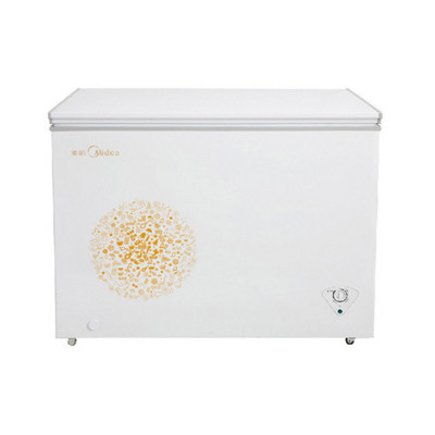 美的(Midea)BD/BC-293KM(E) 293升 冰柜家用商用 顶开门 大冷冻柜冷藏冷冻转换柜大容量卧式冷柜