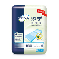 添宁TENA 成人护理垫 长效型大号L 10片装*8包（整箱销售）