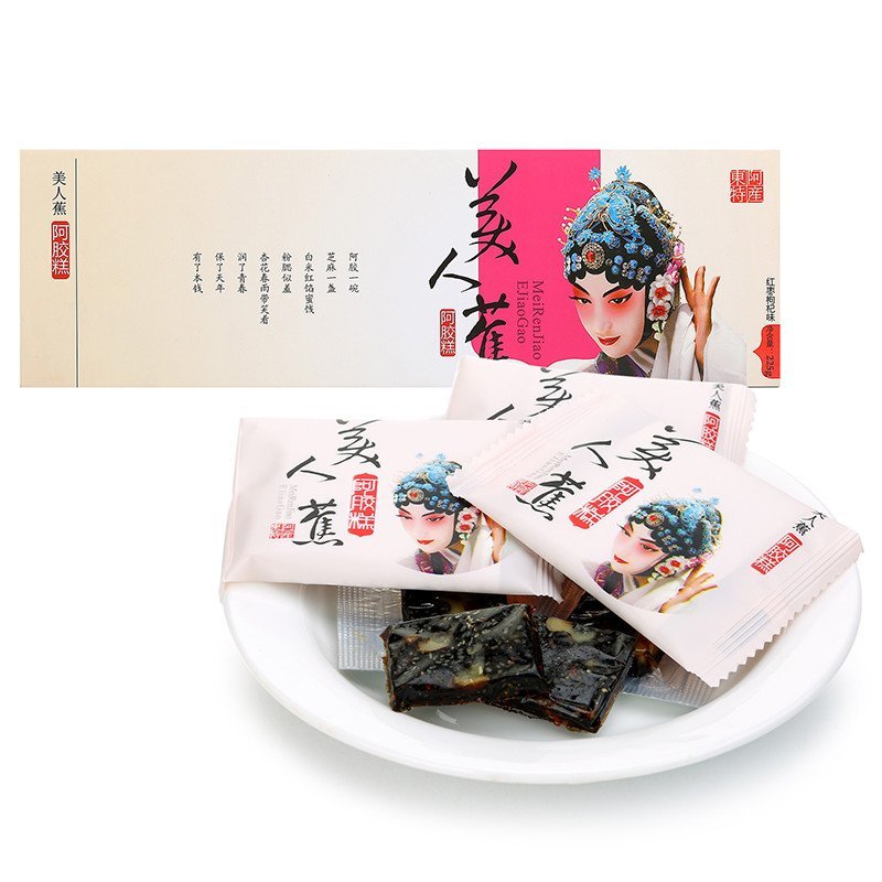 美人蕉 阿胶糕红枣枸杞味225g