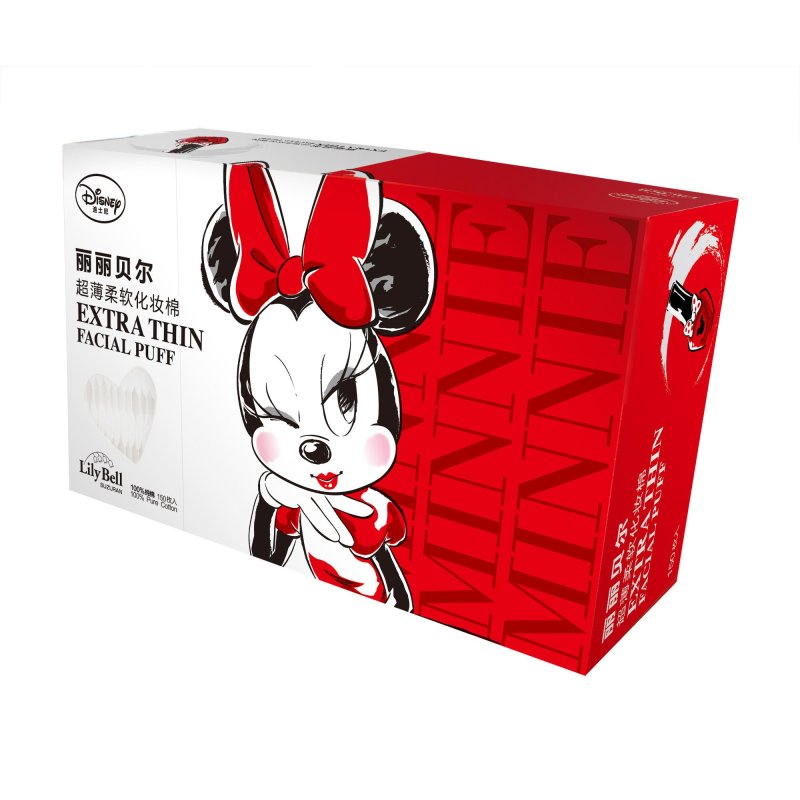 迪士尼超薄化妆棉150枚