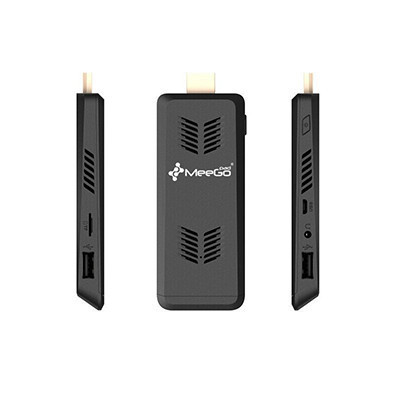 MEEGOPAD 迷你电脑主机-T07 WIN10系统 英特尔四核处理器 2G内存3 2G固态硬盘 4K解码