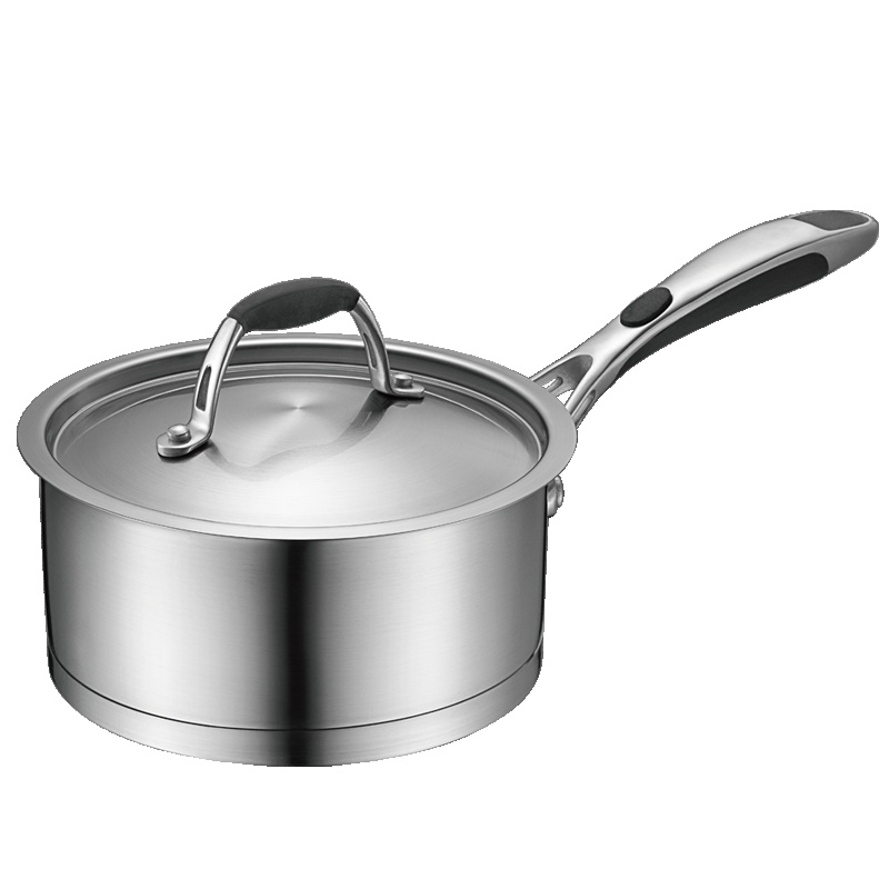 爱仕达(ASD) 16CM阿拉贡不锈钢复底奶锅 小奶锅煮奶锅电磁炉通用 QL1916