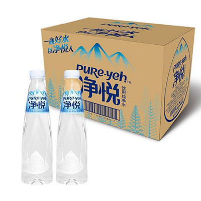 达利园 净悦 饮用纯净水 550ml*24瓶 箱装 饮用水