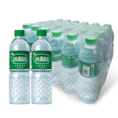达利园饮用纯净水(塑)550ml*24瓶 饮用水