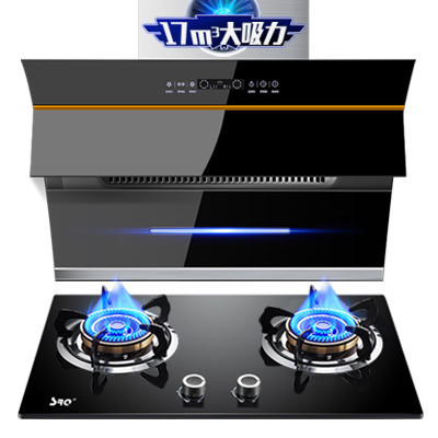 速热奇(SRQ)SRQ 抽油烟机SRQ-929(自动清洗款)+燃气灶SRQ-930(天然气) 抽油烟机灶具套装