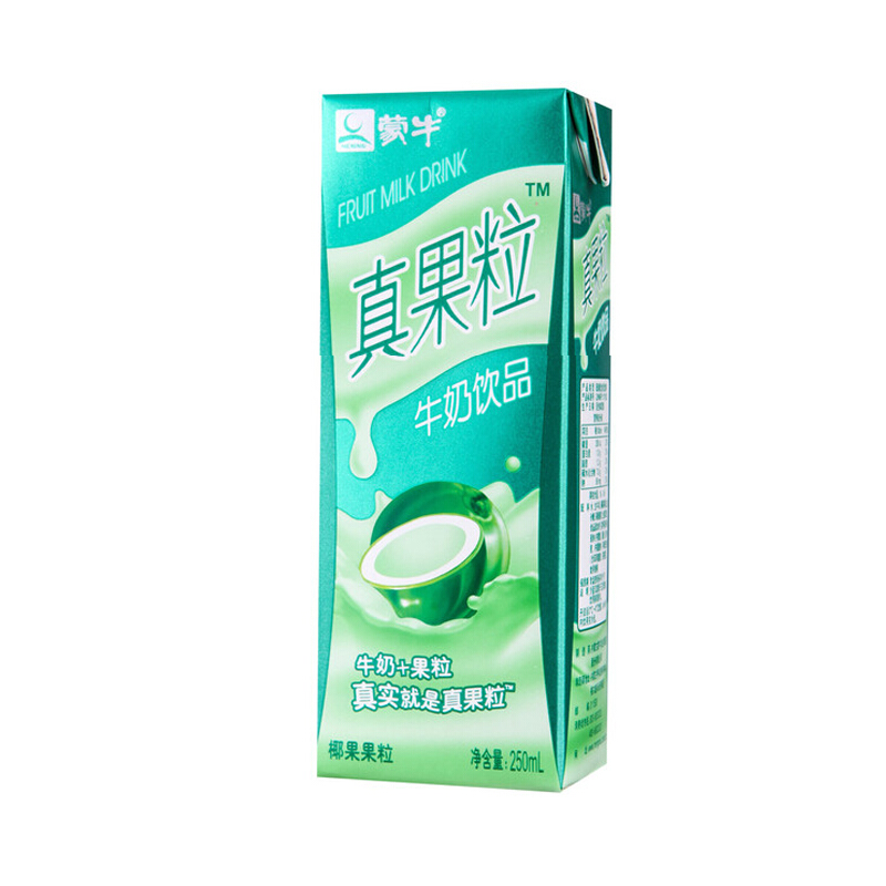 蒙牛 真果粒 牛奶(椰果果粒) 250ml