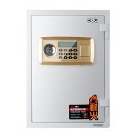 得力4152防火保险箱/保险柜 办公保管箱 耐1000°高温 得力文具