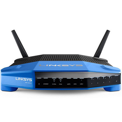 领势(LINKSYS)WRT1200AC 双频千兆智能无线路由器 低辐射企业级芯片