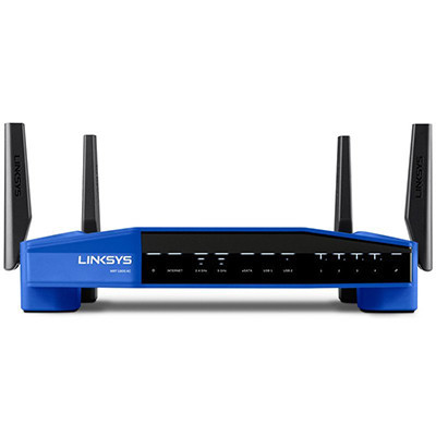 领势(LINKSYS)WRT1900AC 双频千兆智能无线路由器企业级芯片