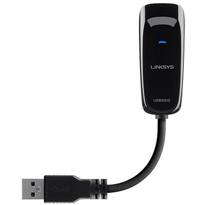 领势(LINKSYS)USB3.0转千兆以太网适配器 网口转换器笔记本外接网线
