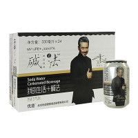 碱法原味苏打水330ml*24罐 罐装