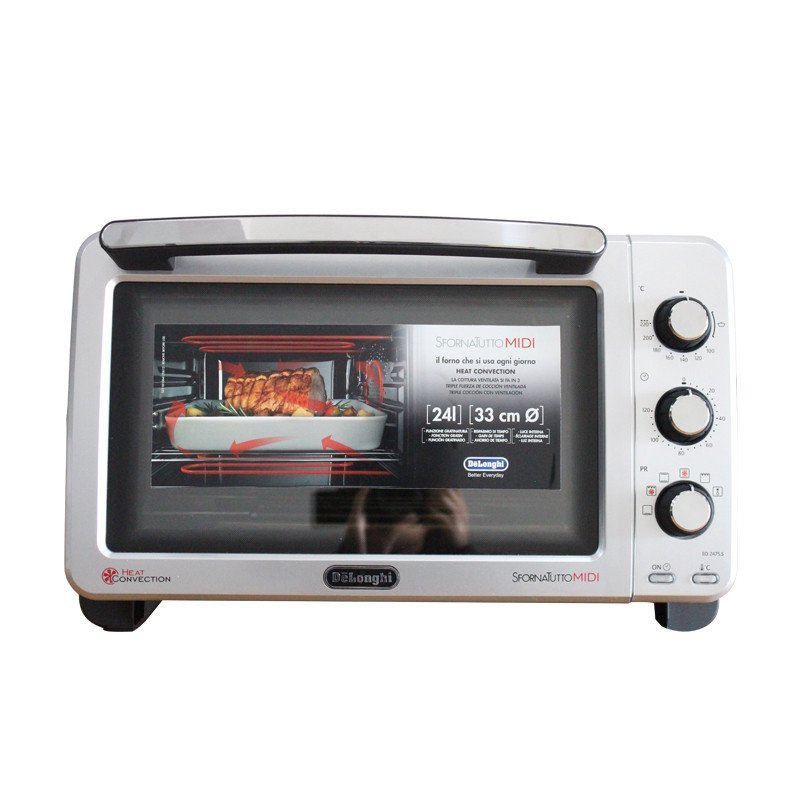 意大利德龙(DeLonghi) EO2475.S 电烤箱(24升)家用多功能烘培烤箱