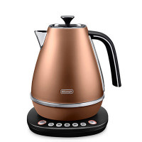 德龙(Delonghi)电热水壶 KBI2011.CP 食品级材质 1.7升大容量 自动断电 5档控温