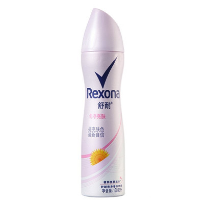 舒耐(Rexona)爽身香体喷雾匀净亮肤150ml[联合利华]