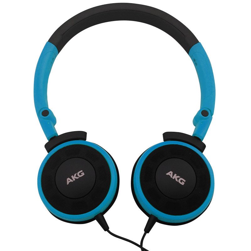 AKG头戴式便携出街耳机Y30 蓝色