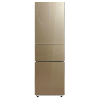 美的(Midea)BCD-212TGMA 212升 钢化玻璃面板 节能静音 三温区分类保鲜时尚家用节能三门电冰箱