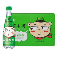 [苏宁超市]8210 苏小呵苹果味苏打汽水 500ml*15/箱