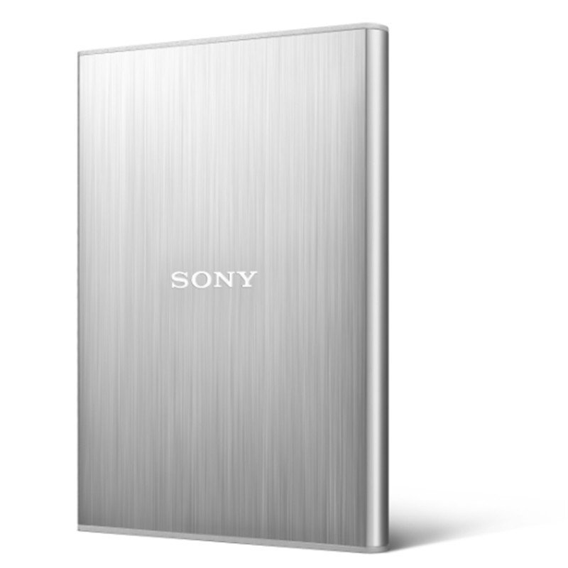 Sony/索尼移动硬盘2T 高速USB3.0 HD-SL2银色 金属轻薄加密2tb