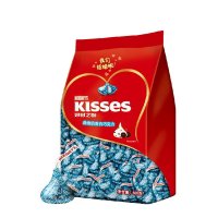 好时 KISSES 曲奇奶香白巧克力 散装 500g