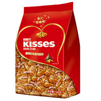 好时 KISSES 扁桃仁牛奶巧克力 散装 500g