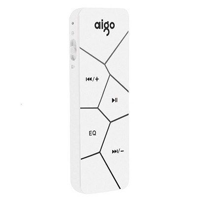 爱国者(aigo)数码播放器 MP3-103 8G内存 迷你 运动型 MP3播放器 白色