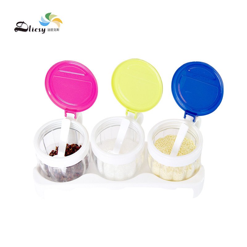 迪丽克斯玻璃调味瓶4件套 6610-3 (1个托盘3个玻璃调味瓶)